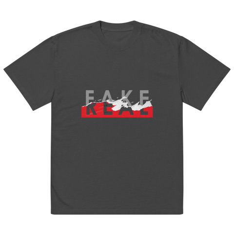 Fake Real Oversized T-shirt