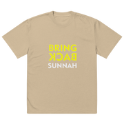 Bring Back Sunnah Oversized T-shirt