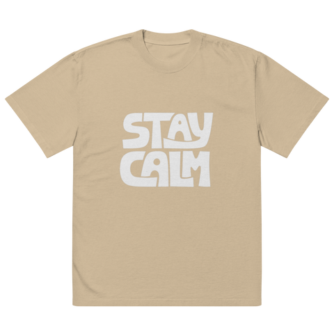 Stay Calm Oversized T-shirt